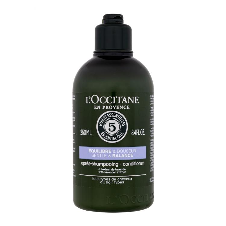 L&#039;Occitane Aromachology Gentle &amp; Balance Conditioner Balsam de păr pentru femei 250 ml