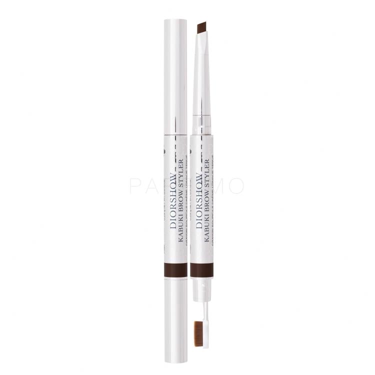 Christian Dior Diorshow Kabuki Brow Styler Creion pentru femei 0,29 g Nuanţă 032 Dark Brown