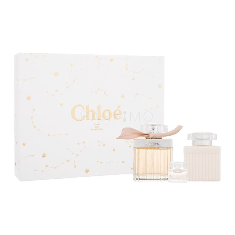 Chloé Chloé SET2 Set cadou Apă de parfum  75 ml + loțiune de corp 100 ml + apă de parfum 5 ml