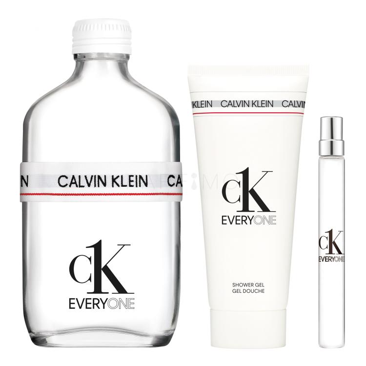 Calvin Klein CK Everyone Set cadou Apă de toaletă 200 ml + apă de toaletă 10 ml + gel de duș 100 ml