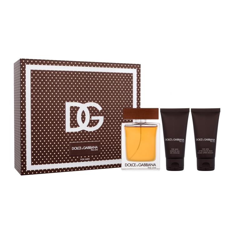 Dolce&amp;Gabbana The One Set cadou Apă de toaletă 100 ml + gel de duș 50 ml + balsam după ras 50 ml