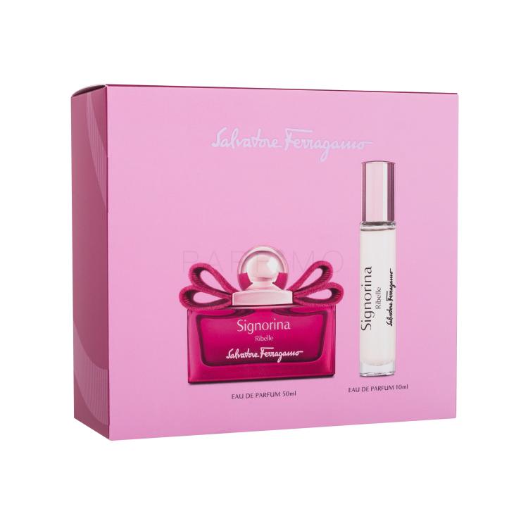 Ferragamo Signorina Ribelle Set cadou Apă de parfum 50 ml + apă de parfum 10 ml