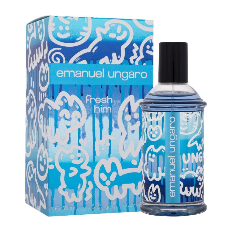 Emanuel Ungaro Fresh For Him Apă de toaletă pentru bărbați 50 ml
