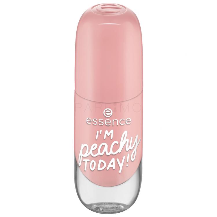Essence Gel Nail Colour Lac de unghii pentru femei 8 ml Nuanţă 43 I&#039;M peachy TODAY!