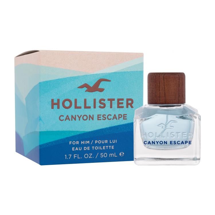 Hollister Canyon Escape Apă de toaletă pentru bărbați 50 ml