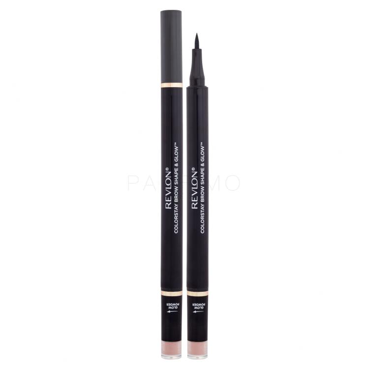 Revlon Colorstay Brow Shape &amp; Glow Creion pentru femei 0,83 g Nuanţă 290 Graphite