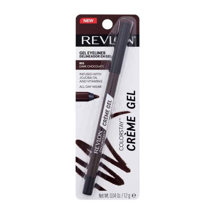 Revlon Colorstay Crème Gel Creion de ochi pentru femei 1,2 g Nuanţă 803 Dark Chocolate