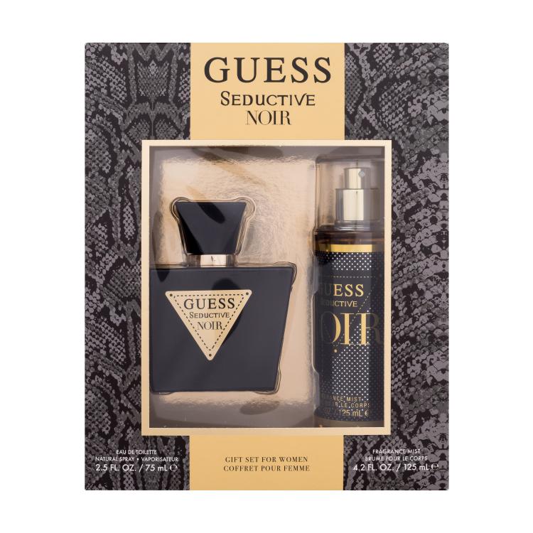 GUESS Seductive Noir Set cadou Apă de toaletă 75 ml + spray de corp 125 ml