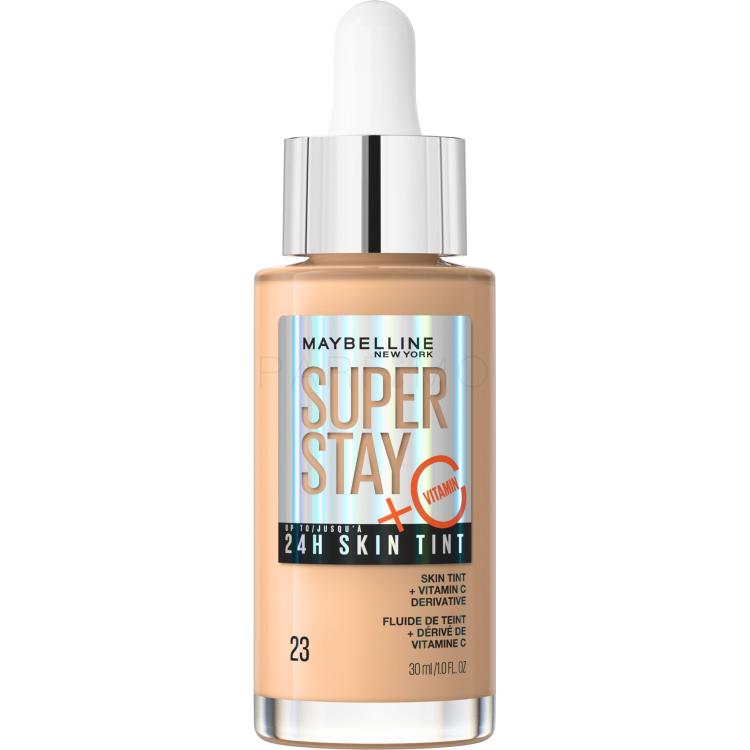 Maybelline Superstay 24H Skin Tint + Vitamin C Fond de ten pentru femei 30 ml Nuanţă 23