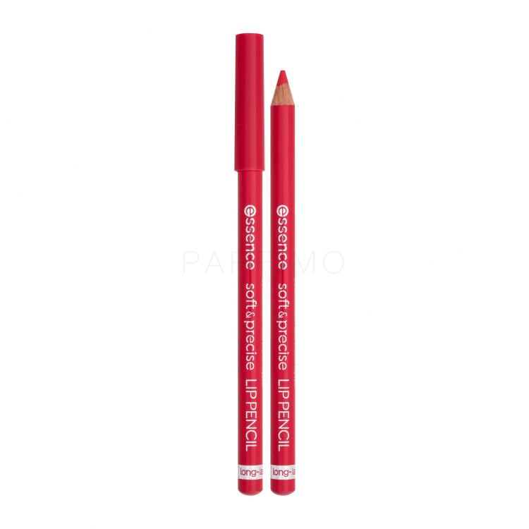 Essence Soft &amp; Precise Lip Pencil Creion de buze pentru femei 0,78 g Nuanţă 407 Coral Competence