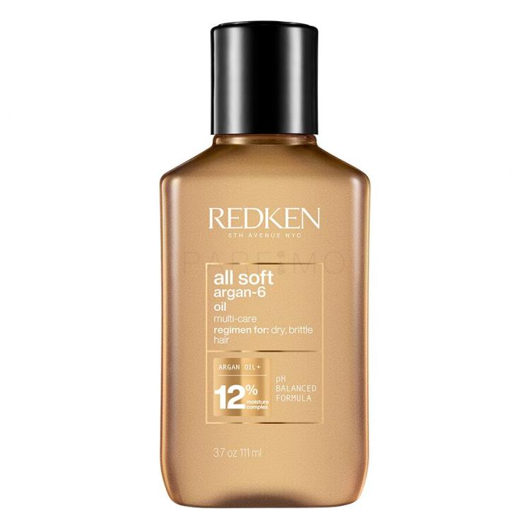 Redken All Soft Argan-6 Oil Ulei de păr pentru femei 111 ml