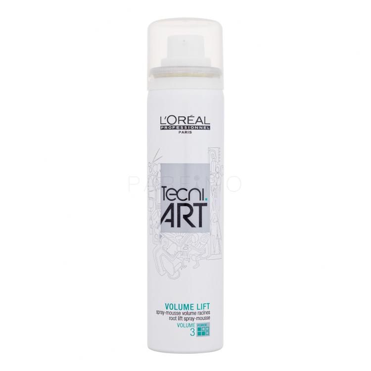 L&#039;Oréal Professionnel Tecni.Art Volume Lift Spumă de păr pentru femei 75 ml