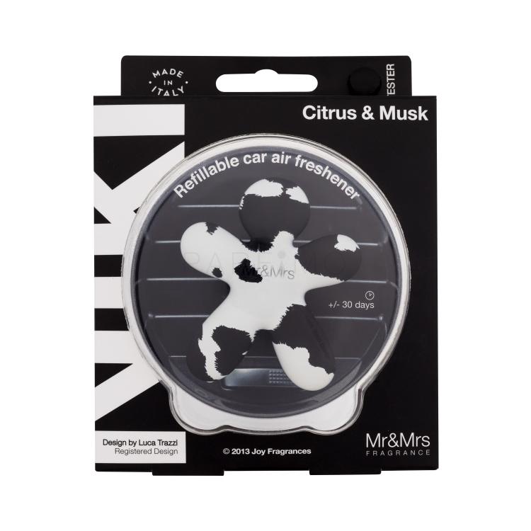 Mr&amp;Mrs Fragrance Niki Citrus &amp; Musk Special Deco Parfumuri de mașină 1 buc