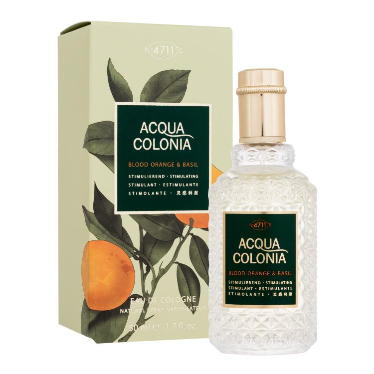 4711 Acqua Colonia Blood Orange &amp; Basil Apă de colonie 50 ml
