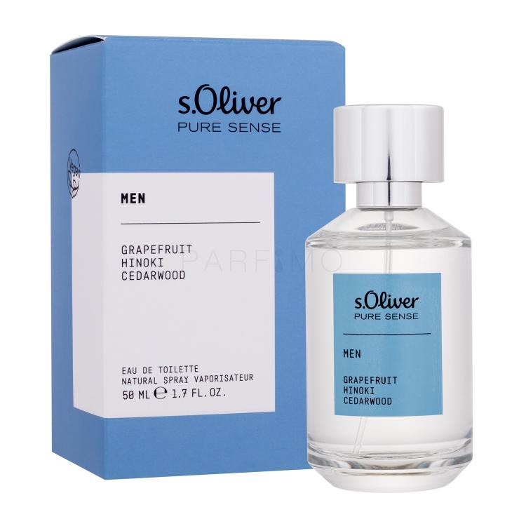 s.Oliver Pure Sense Apă de toaletă pentru bărbați 50 ml