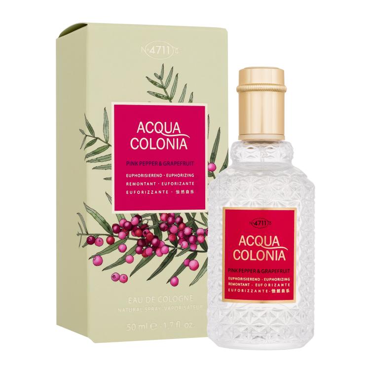 4711 Acqua Colonia Pink Pepper &amp; Grapefruit Apă de colonie 50 ml
