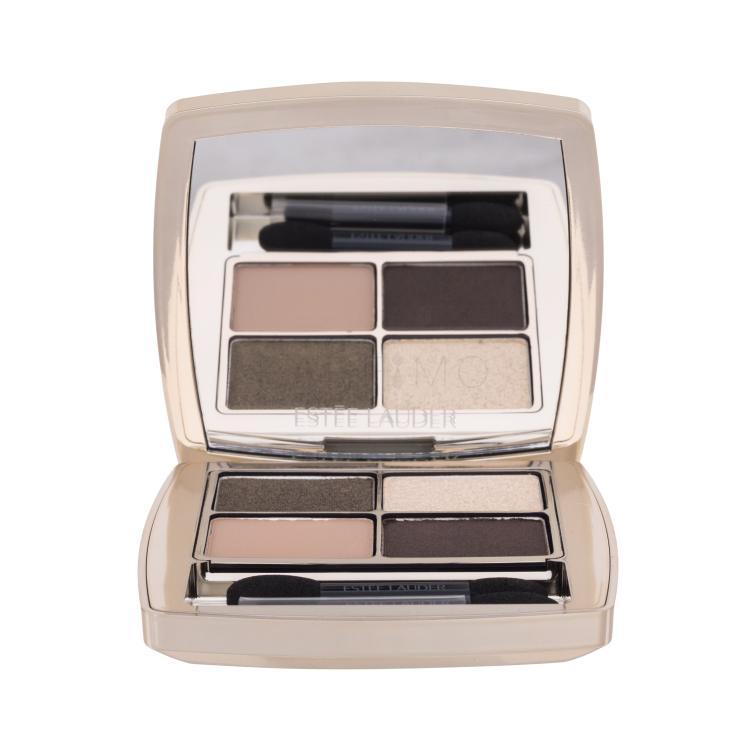 Estée Lauder Pure Color Envy Luxe Eyeshadow Quad Fard de pleoape pentru femei 6 g Nuanţă 06 Metal Moss