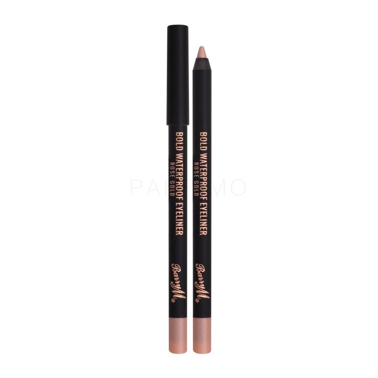 Barry M Bold Waterproof Eyeliner Creion de ochi pentru femei 1,2 g Nuanţă Rose Gold