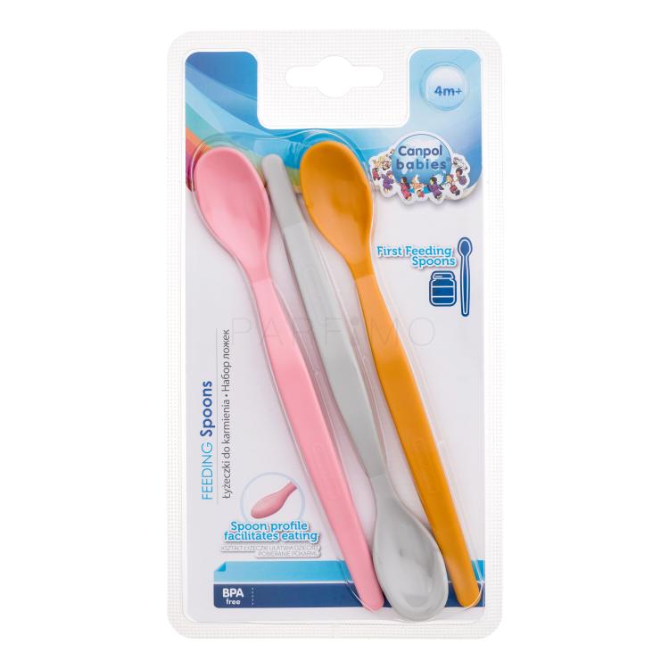 Canpol babies First Feeding Spoons Girl Veselă pentru copii Set