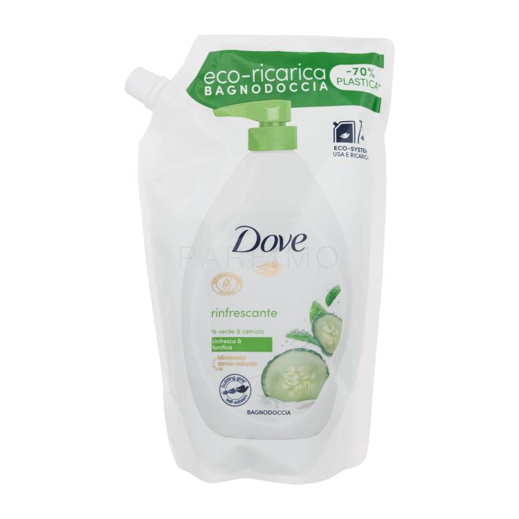 Dove Refreshing Cucumber &amp; Green Tea Gel de duș pentru femei Rezerva 720 ml