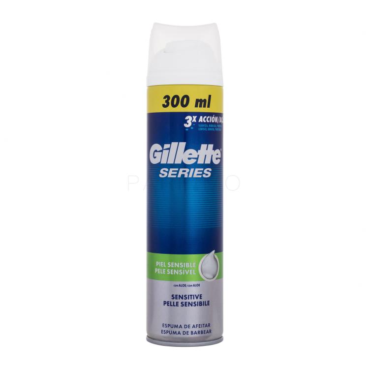 Gillette Series Sensitive Spumă de ras pentru bărbați 300 ml