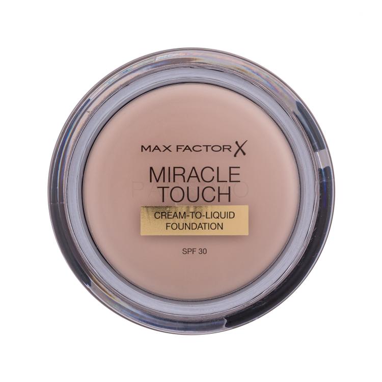 Max Factor Miracle Touch Cream-To-Liquid SPF30 Fond de ten pentru femei 11,5 g Nuanţă 039 Rose Ivory