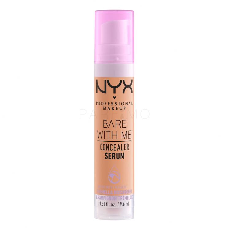 NYX Professional Makeup Bare With Me Serum Concealer Anticearcăn pentru femei 9,6 ml Nuanţă 5.7 Light Tan