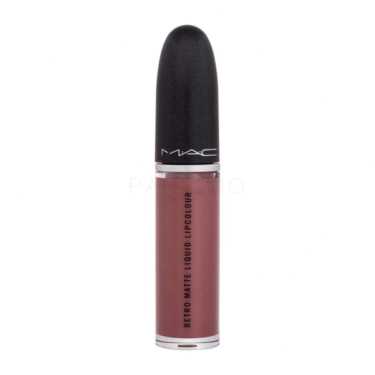 MAC Retro Matte Liquid Lipcolour Ruj de buze pentru femei 5 ml Nuanţă 132 Gemz &amp; Roses