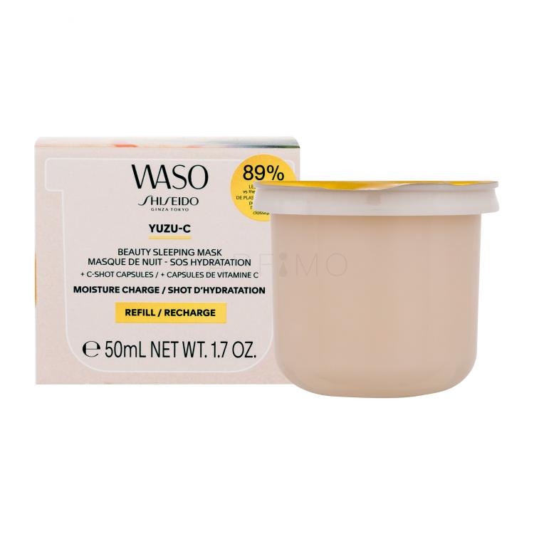 Shiseido Waso Yuzu-C Mască de față pentru femei Rezerva 50 ml