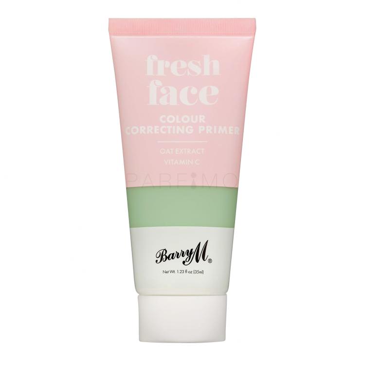 Barry M Fresh Face Colour Correcting Primer Bază de machiaj pentru femei 35 ml Nuanţă Green