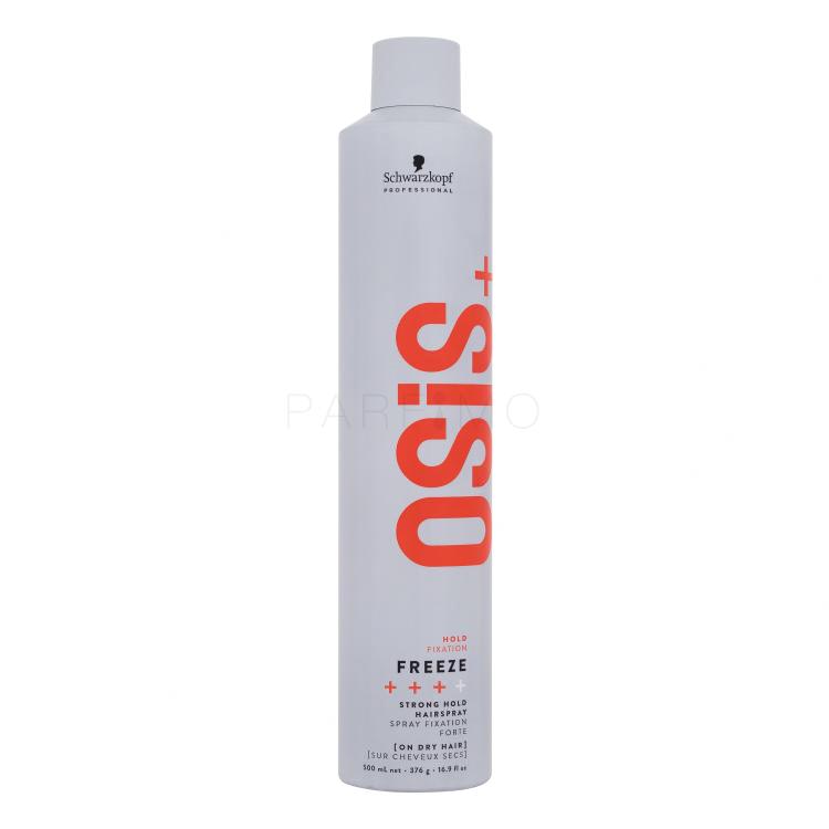 Schwarzkopf Professional Osis+ Freeze Strong Hold Hairspray Fixativ de păr pentru femei 500 ml