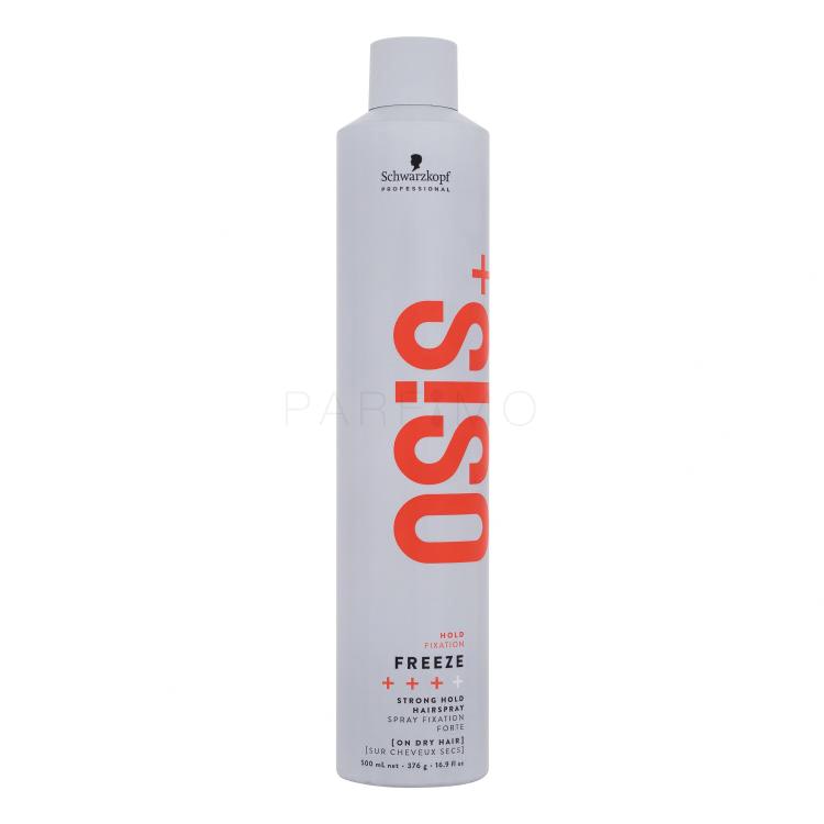 Schwarzkopf Professional Osis+ Freeze Strong Hold Hairspray Fixativ de păr pentru femei 500 ml