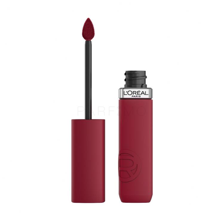 L&#039;Oréal Paris Infaillible Matte Resistance Lipstick Ruj de buze pentru femei 5 ml Nuanţă 500 Wine Not?