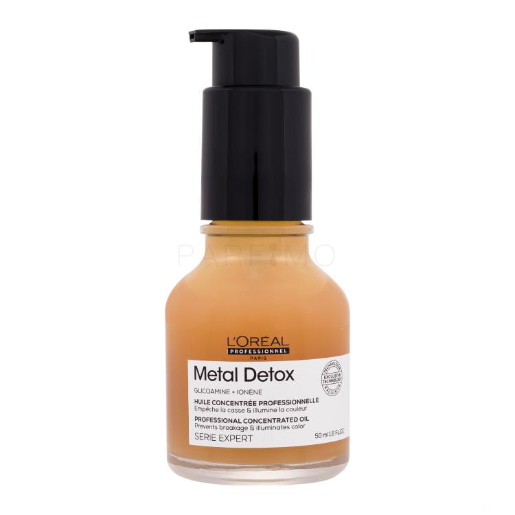 L&#039;Oréal Professionnel Metal Detox Professional Concentrated Oil Ulei de păr pentru femei 50 ml