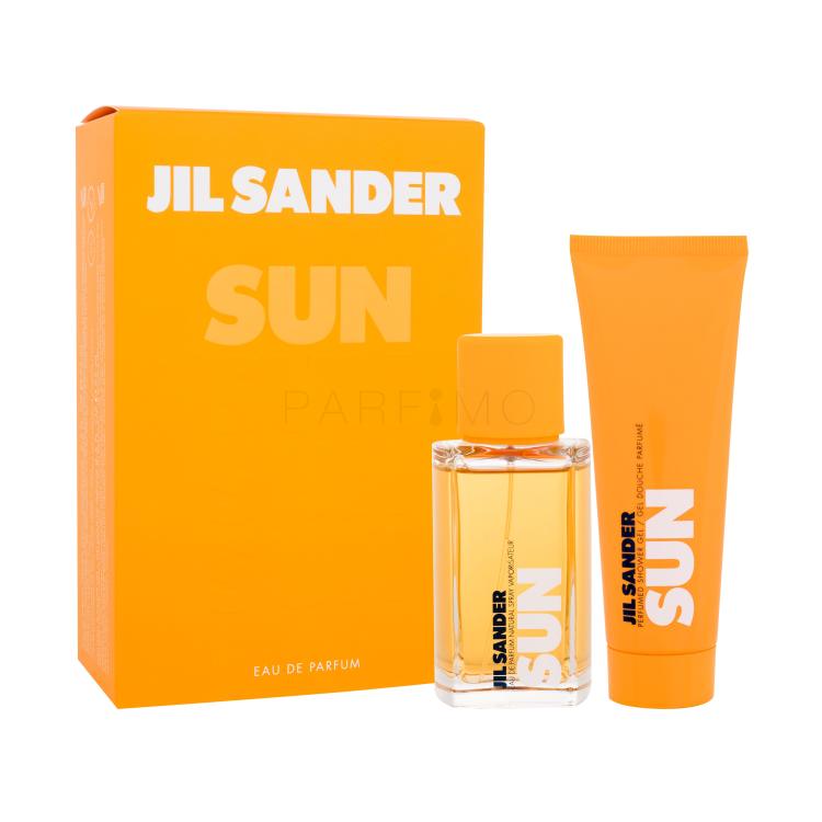 Jil Sander Sun Set cadou Apă de parfum 75 ml + gel de duș 75 ml
