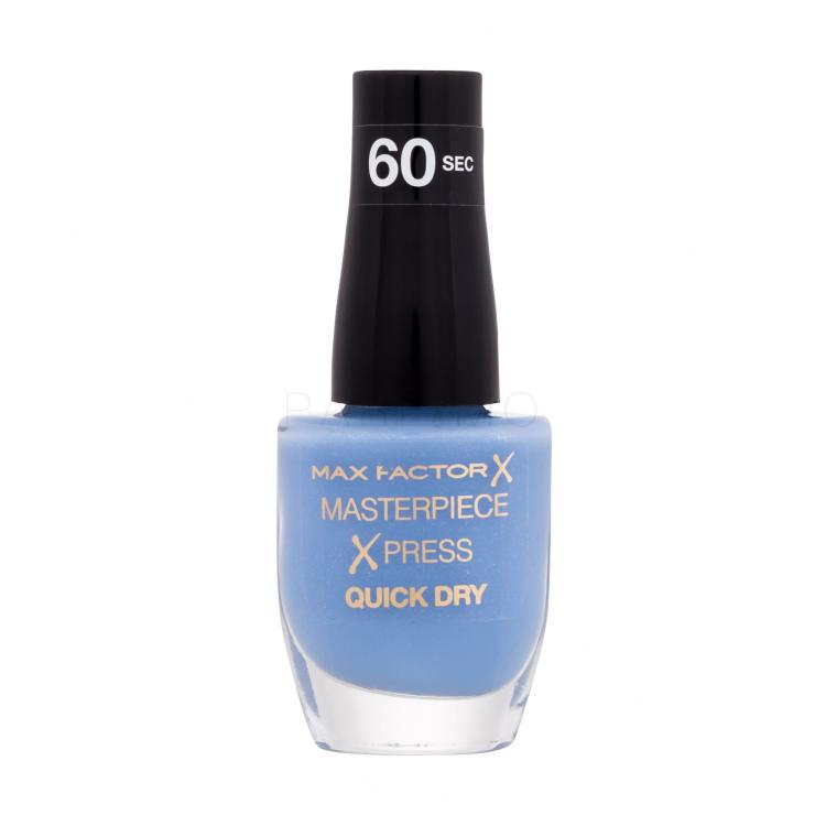 Max Factor Masterpiece Xpress Quick Dry Lac de unghii pentru femei 8 ml Nuanţă 855 Blue Me Away