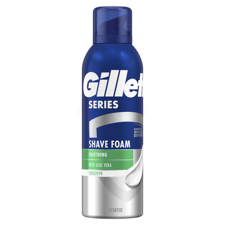 Gillette Series Sensitive Spumă de ras pentru bărbați 200 ml