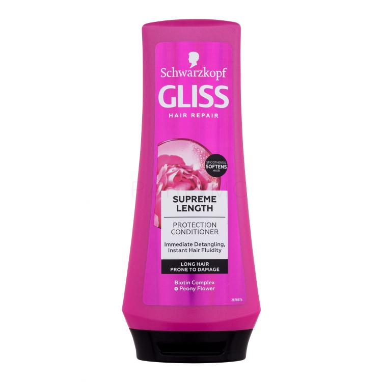 Schwarzkopf Gliss Supreme Length Protection Conditioner Balsam de păr pentru femei 200 ml