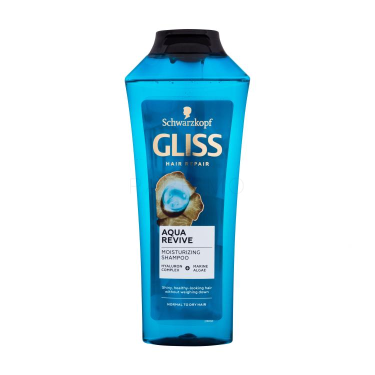 Schwarzkopf Gliss Aqua Revive Moisturizing Shampoo Șampon pentru femei 400 ml