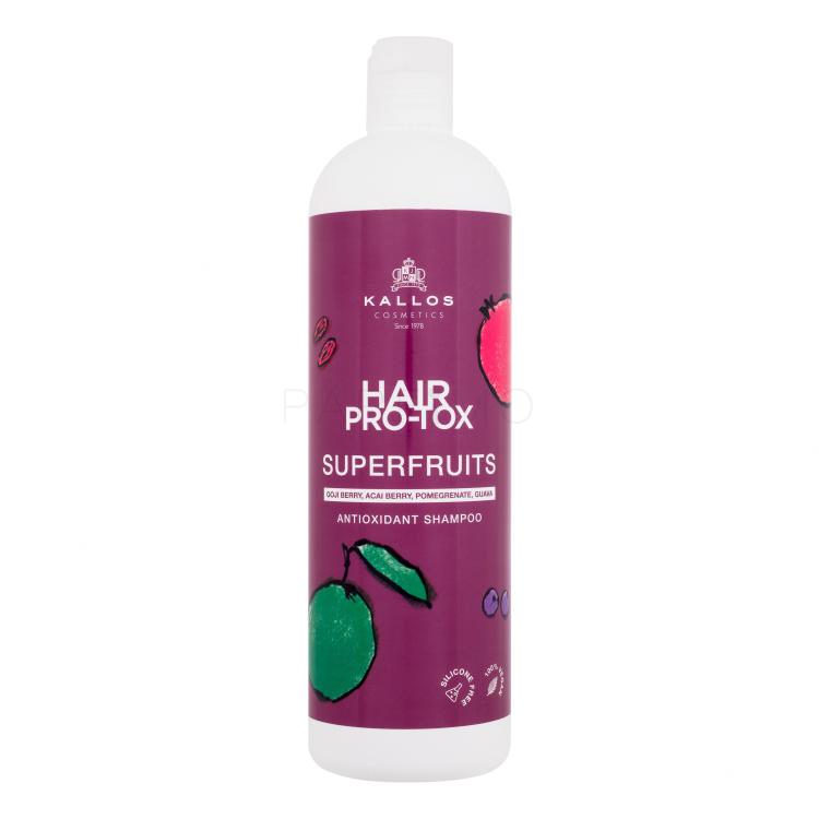 Kallos Cosmetics Hair Pro-Tox Superfruits Antioxidant Shampoo Șampon pentru femei 500 ml