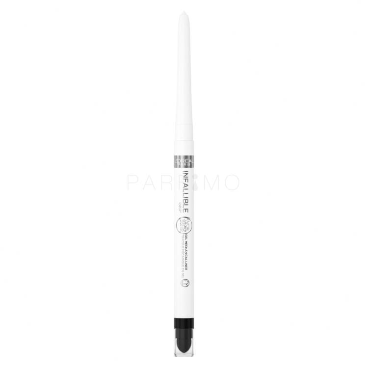 L&#039;Oréal Paris Infaillible Grip 36H Gel Automatic Eye Liner Creion de ochi pentru femei 5 g Nuanţă 9 Polar White