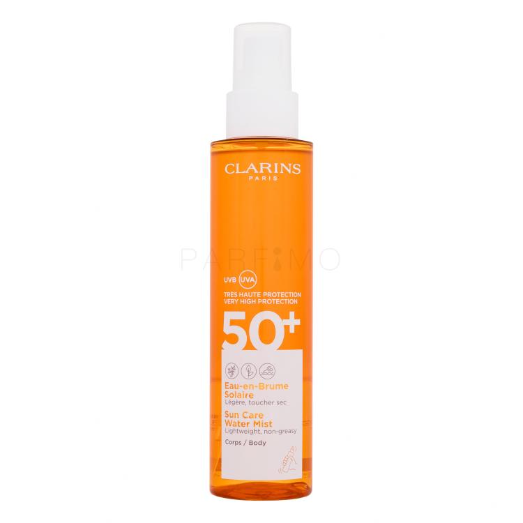 Clarins Sun Care Water Mist SPF50+ Pentru corp pentru femei 150 ml