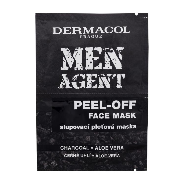 Dermacol Men Agent Peel-Off  Face Mask Mască de față pentru bărbați Set