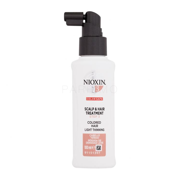Nioxin System 3 Scalp &amp; Hair Treatment Fără clătire pentru femei 100 ml