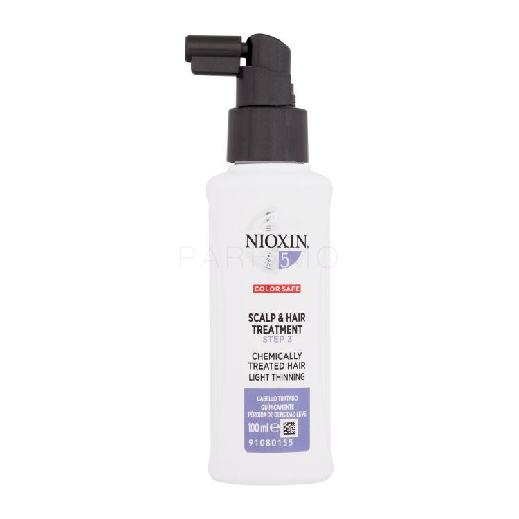 Nioxin System 5 Scalp &amp; Hair Treatment Fără clătire pentru femei 100 ml