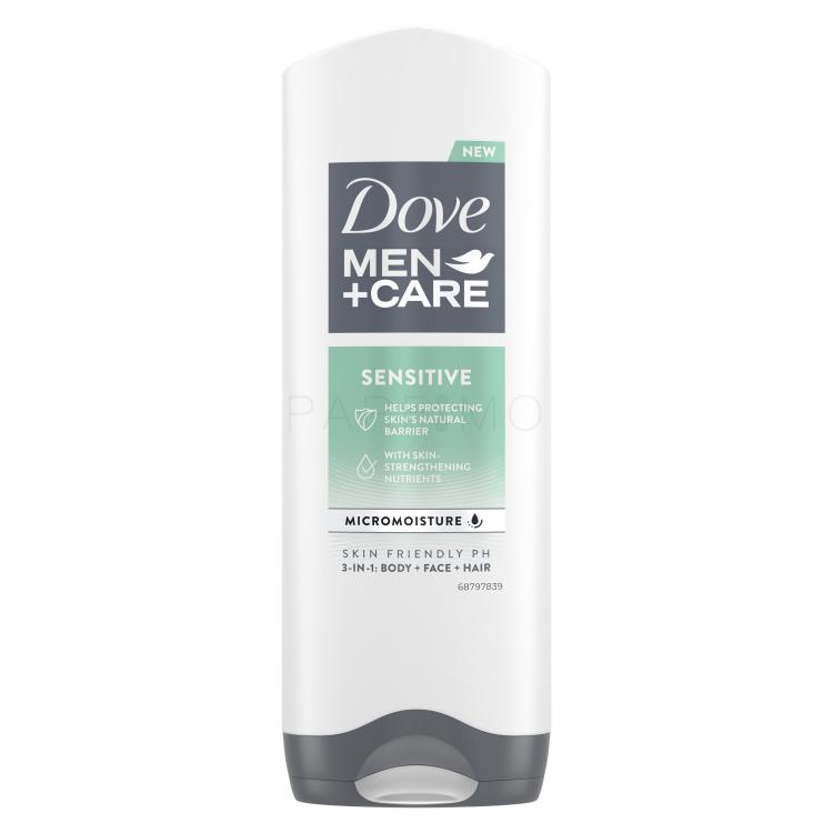 Dove Men + Care Sensitive Gel de duș pentru bărbați 250 ml