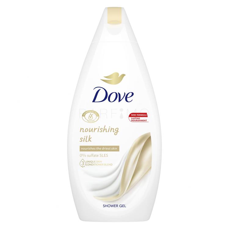 Dove Nourishing Silk Gel de duș pentru femei 450 ml