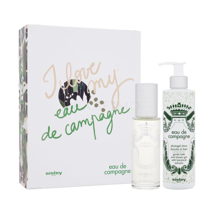 Sisley Eau de Campagne Set cadou apa de toaleta 100 ml + gel de dus 250 ml