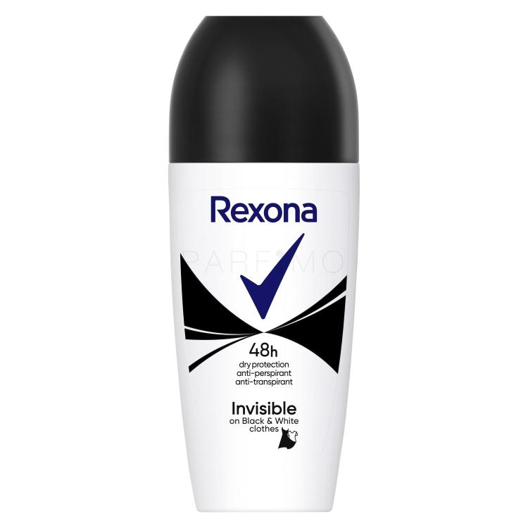 Rexona MotionSense Invisible Black + White Antiperspirant pentru femei 50 ml