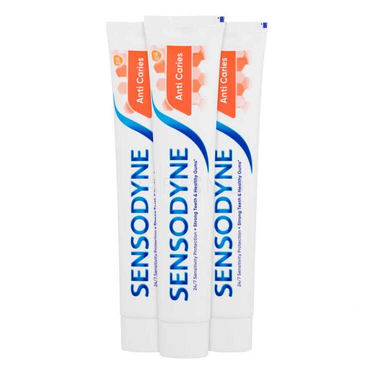 Sensodyne Anti Caries Trio Pastă de dinți Set
